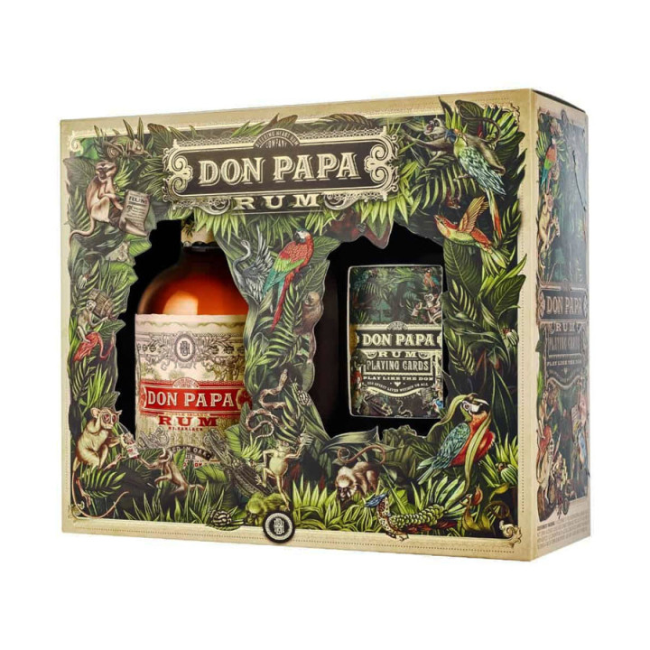 Don papa 7 + cards 70cl 40°