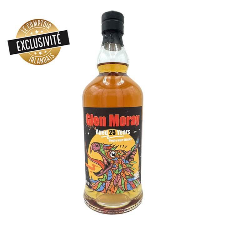 Glen moray 25 ans - Averi - Les Fûts Oubliés - 70cl 56.1°