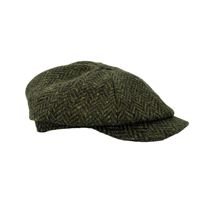 Casquette Irlandaise 8 Pans Vert John Hanly