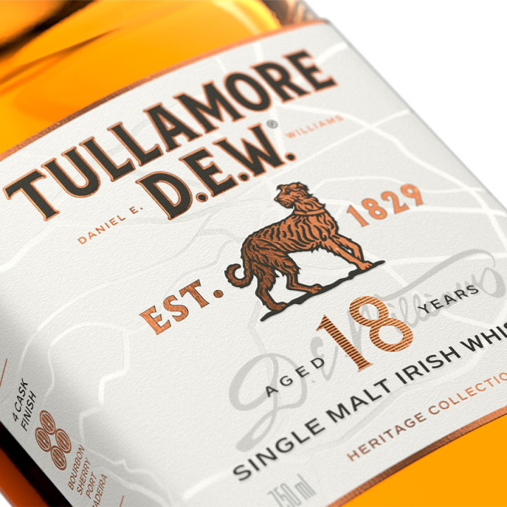 Tullamore Dew 18 ans 70cl 41.3°