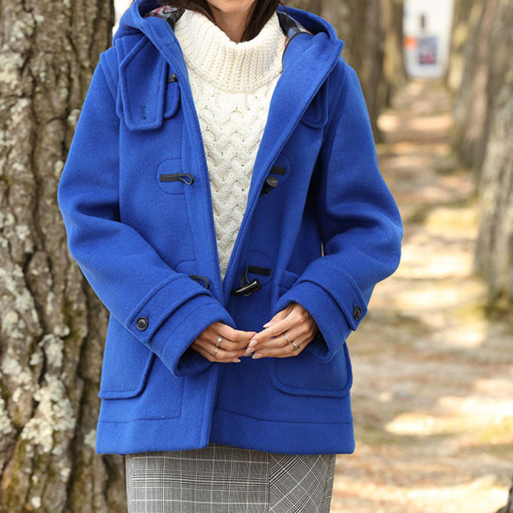 London Tradition blue Duffle coat Erica