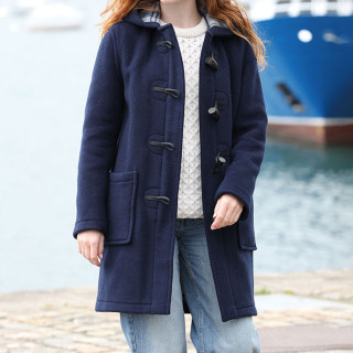 London Tradition Blue Angela Duffle-Coat