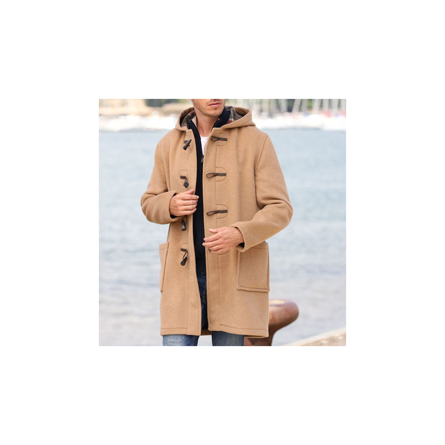 London Tradition Camel Joseph Duffle-Coat - Le Comptoir Irlandais
