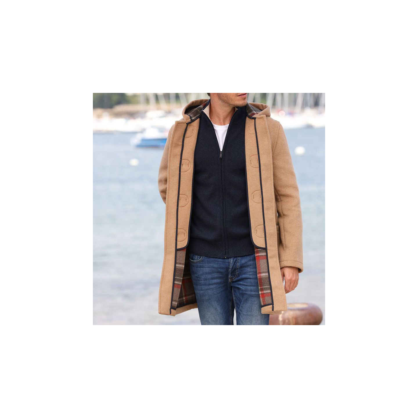 Duffle-Coat Joseph Camel London Tradition