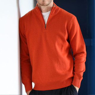 Celtic Alliance Half-zip Orange Sweater