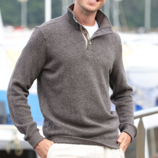Out Of Ireland Ayden Taupe Sweater