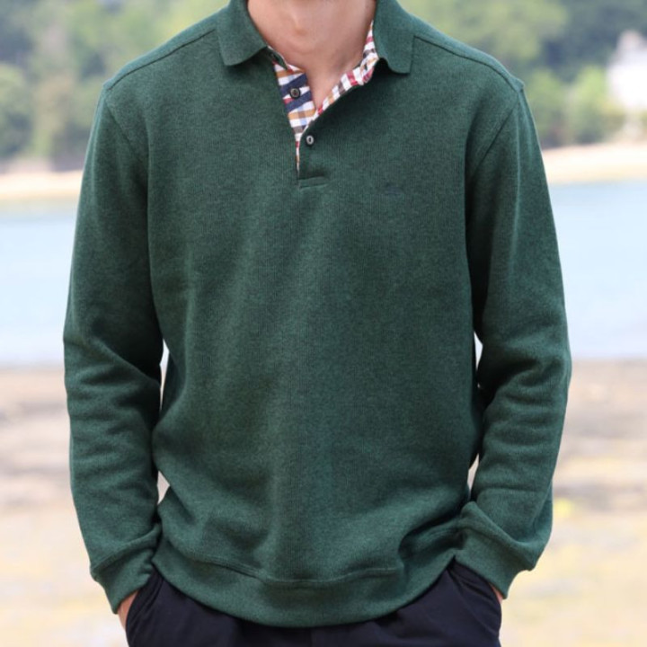 Out Of Ireland Green Leo Sweater