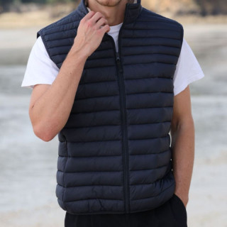 Out Of Ireland Navy Sleeveless Down Jacket