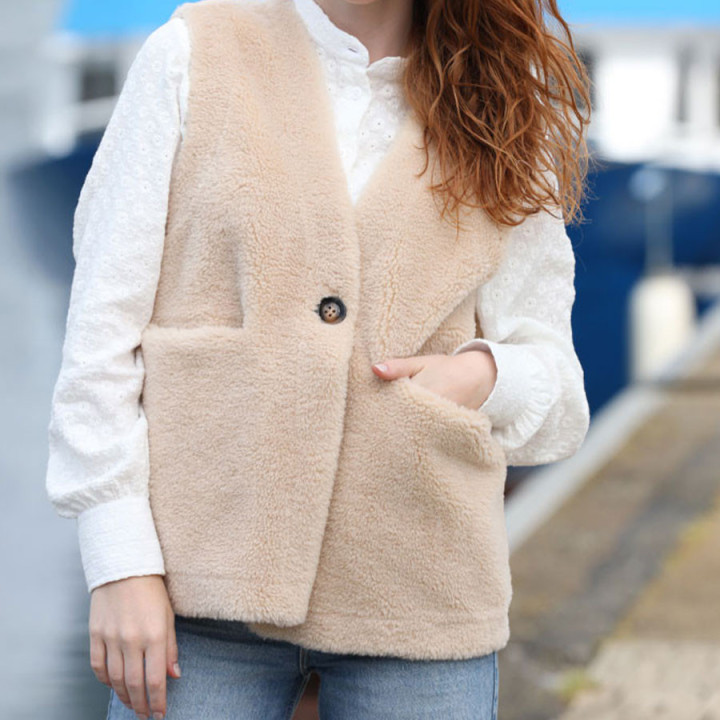 Out Of Ireland Reversible Teddy Vest