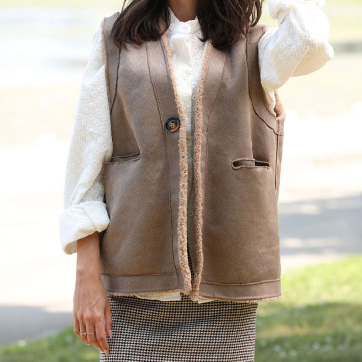 Out Of Ireland Reversible Teddy Vest