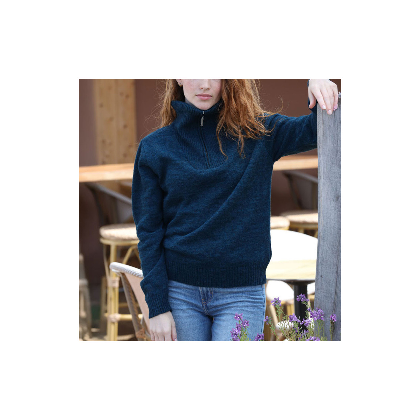 Out Of Ireland Lana Blue Sweater