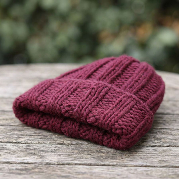 Kusan Eden Plum Beanie