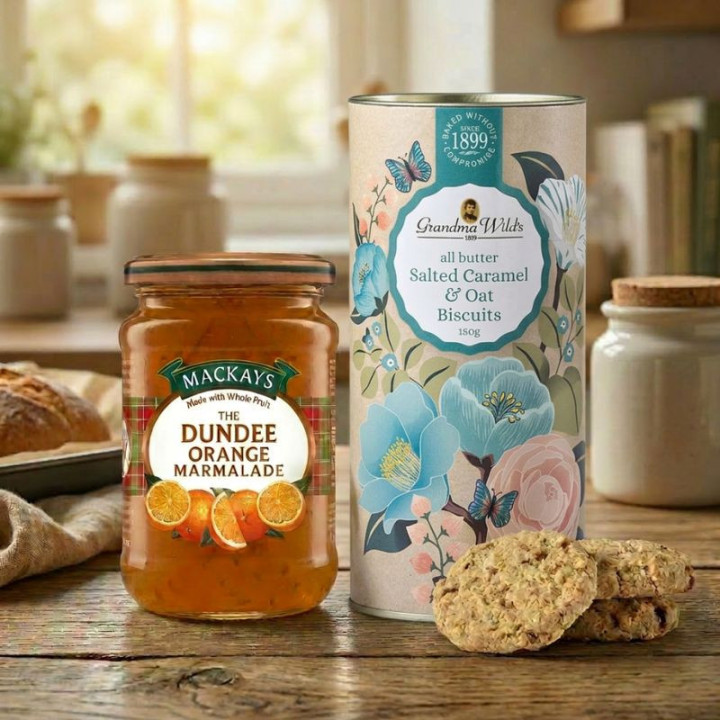 Biscuits Caramel Grandma Wild's & Marmelade Dundee Mackay's