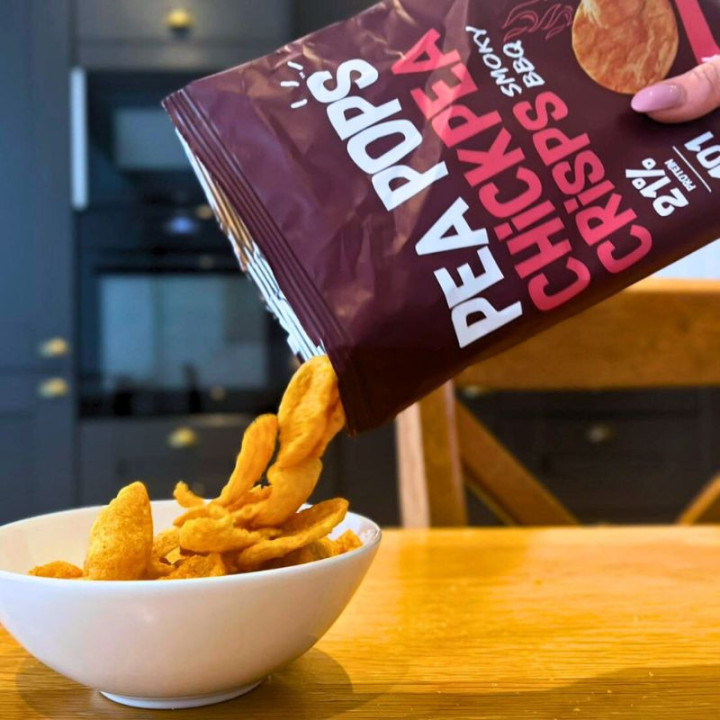 Chips Pois Chiches Smoky Barbecue Pea Pops 70g