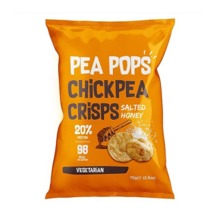 Chips Pois Chiches Honey & Salt Pea Pops 70g