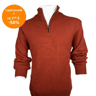 Celtic Alliance Half-Zip Red Sweater