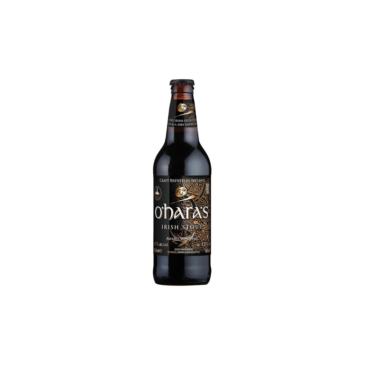 O'hara's Irish Stout 50cl 4.3°