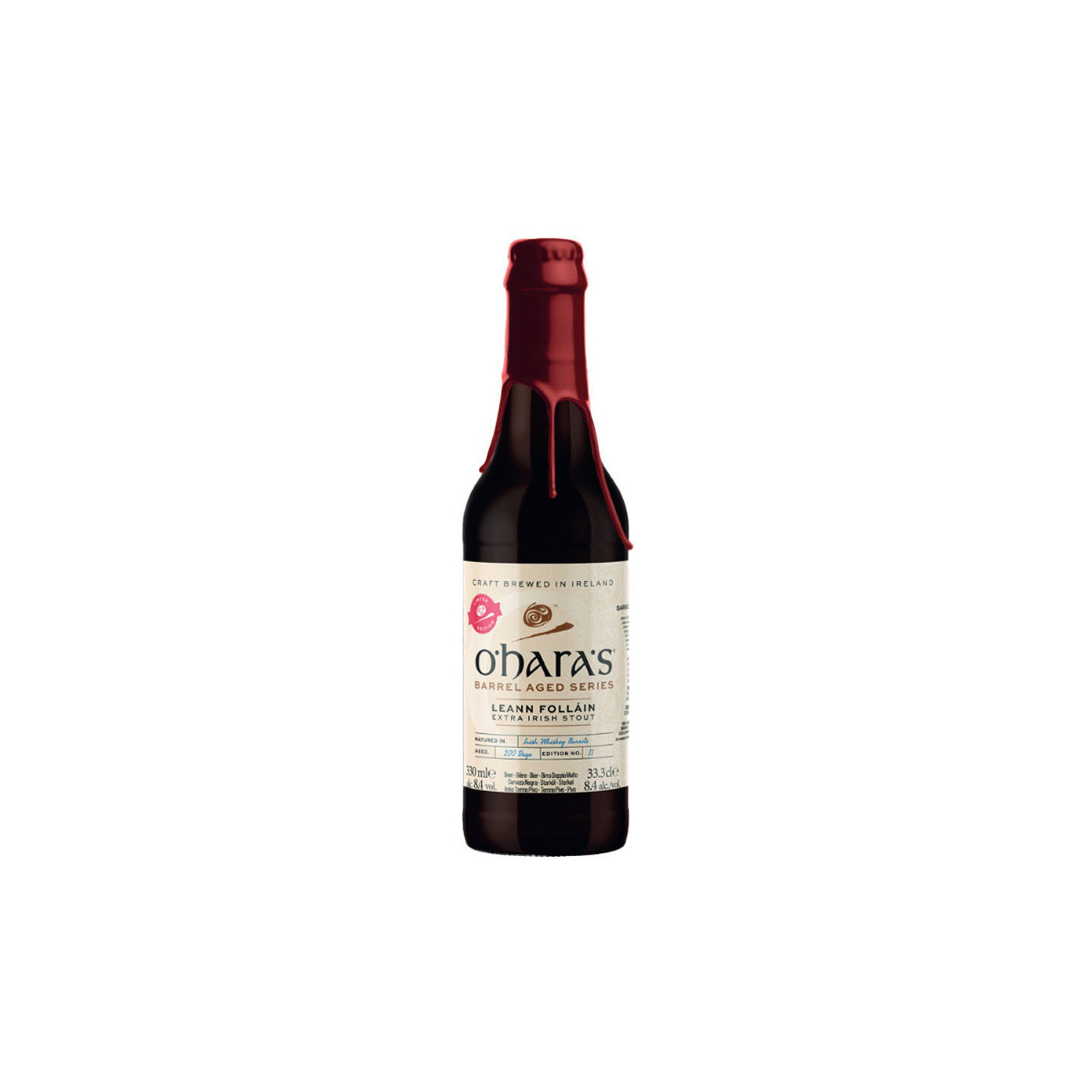 O'hara's Leann Follain Barrel Aged 33cl 8.4° Edition 2024