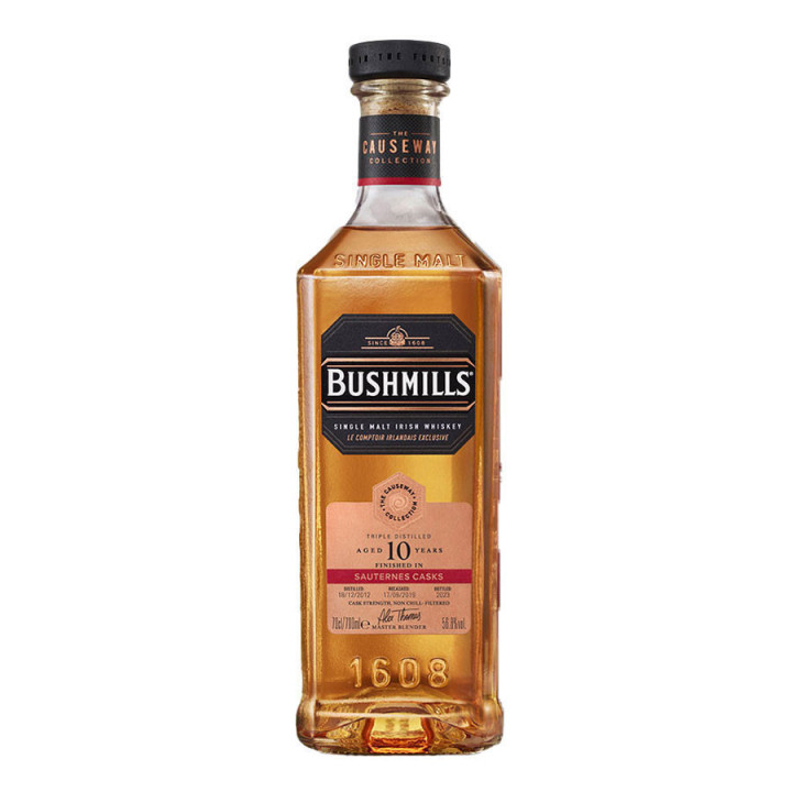 Bushmills 10 Years Old Causeway Collection Sauternes 70cl 56.8°