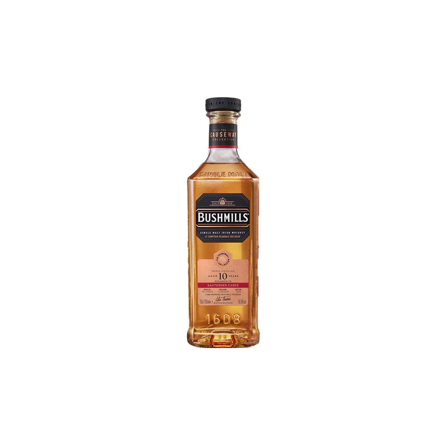Bushmills 10 ans Causeway Collection Sauternes 70cl 56.8°