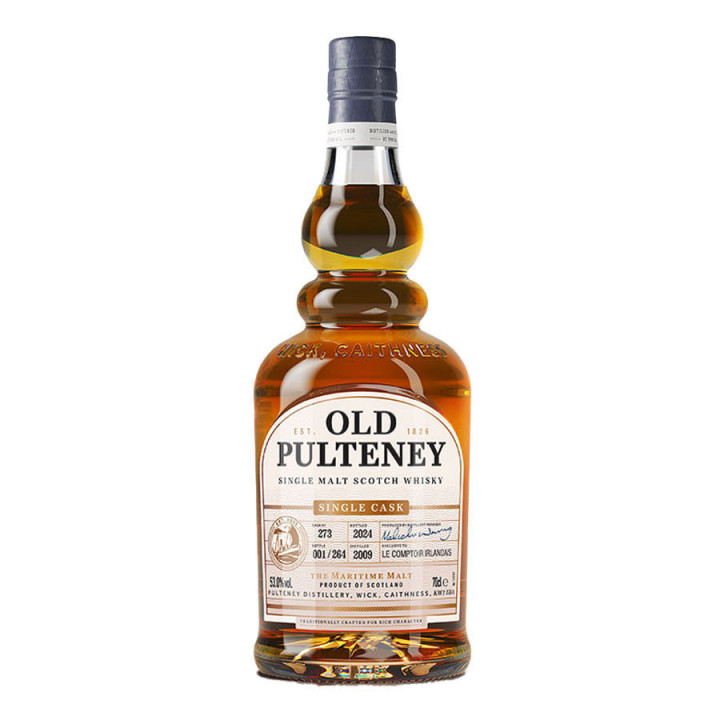 Old Pulteney 15 ans 2009  70 cl – 53°