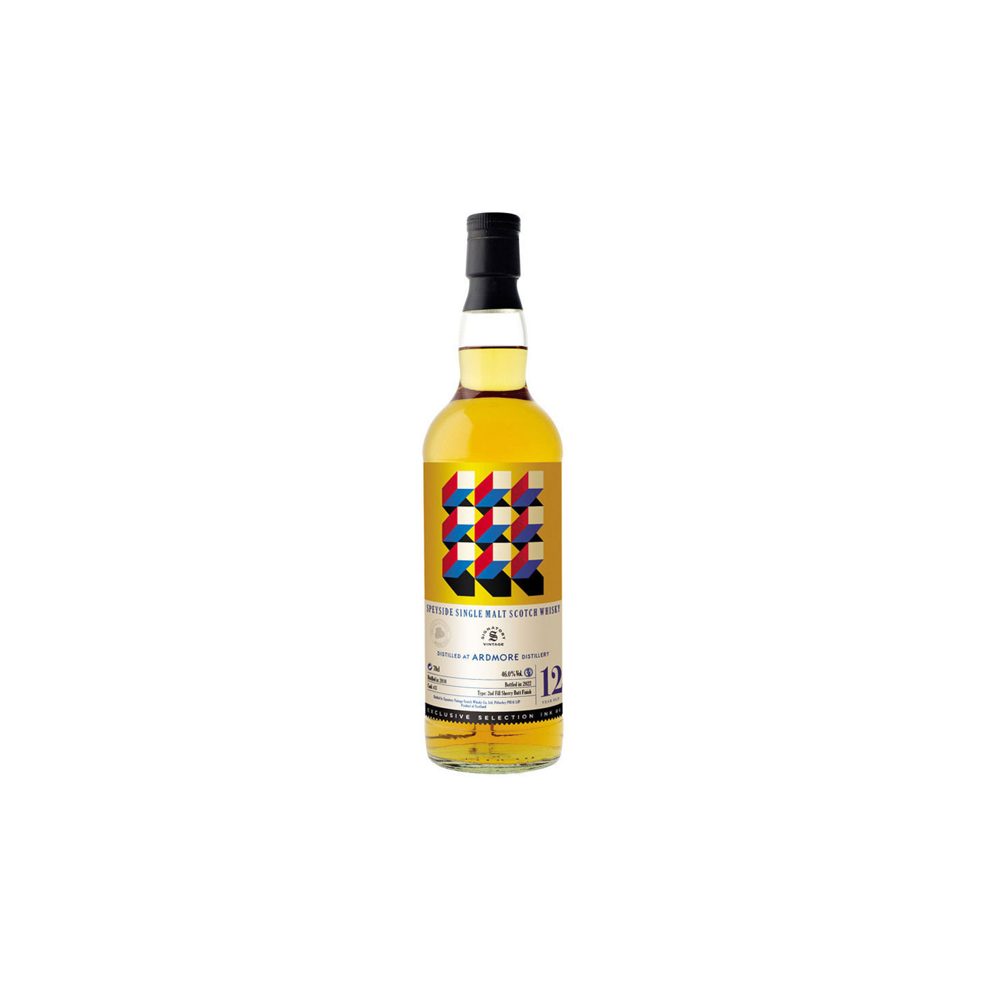 Ardmore 12 ans 2010 INK4 S.V. 70 cl 46°