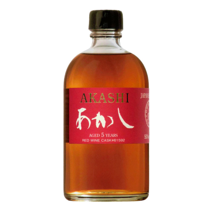 Akashi 5 ans Red Wine Cask 50cl 50°