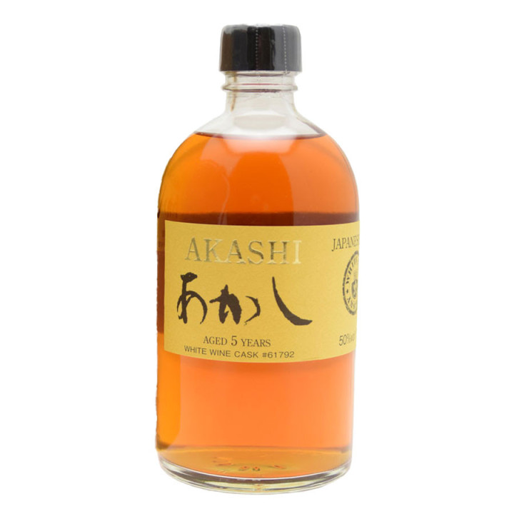 Akashi 5 Years Old White Wine 50cl 50°