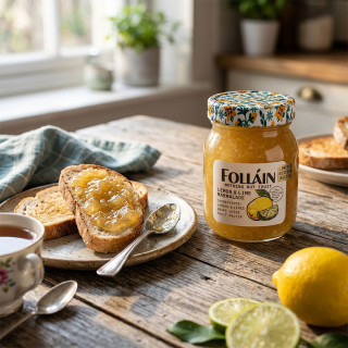 Tartinades Citron Jaune & Vert Folláin 340g