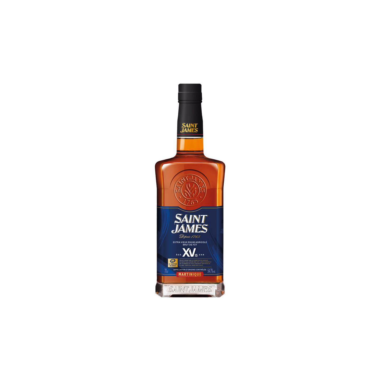 Saint James XV Private Cask 2007 15 ans 70cl 54.7°