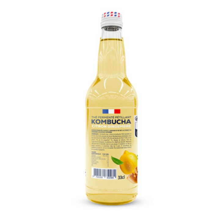 Kyo Kombucha Lemon Ginger 33cl