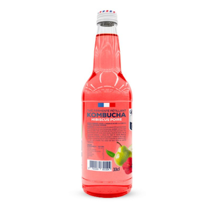 Kyo Kombucha Pear Hibiscus 33cl