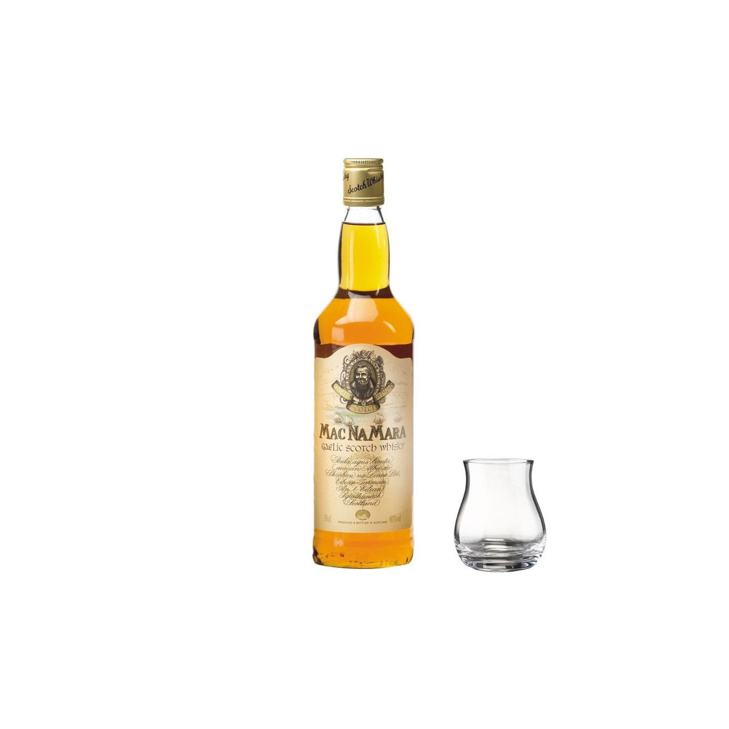 Whisky Mac Na Mara 70cl 40° & 1 Verre Warm 30cl