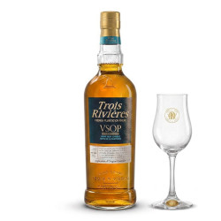 Trois Rivières VSOP Réserve Spéciale 70cl 40° + 1 verre