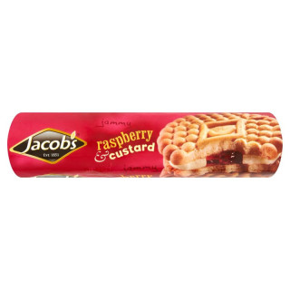 Raspberry Custard Cream Jacobs 200g