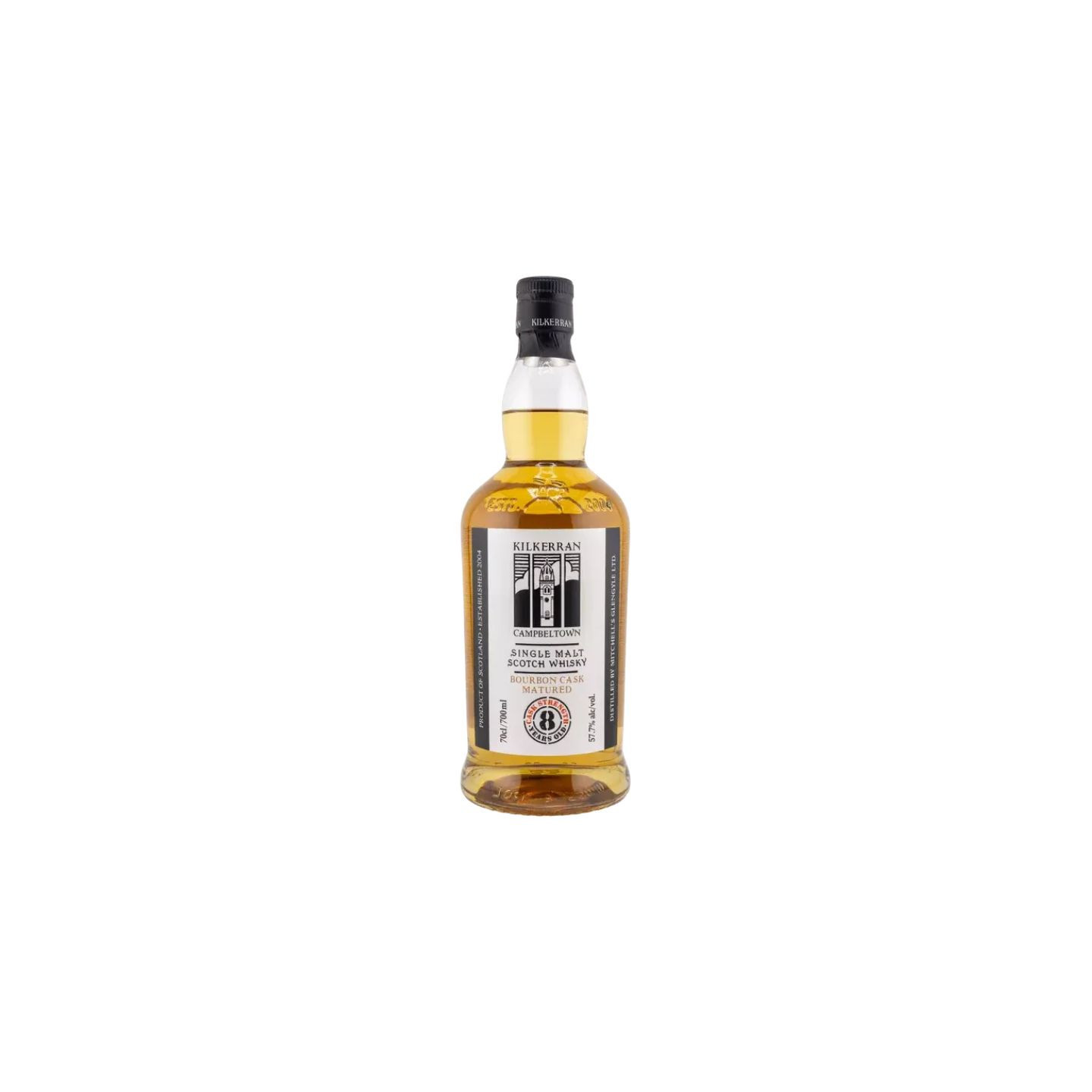 Kilkerran 8 Year Old Bourbon Cask 70 cl 57.7°