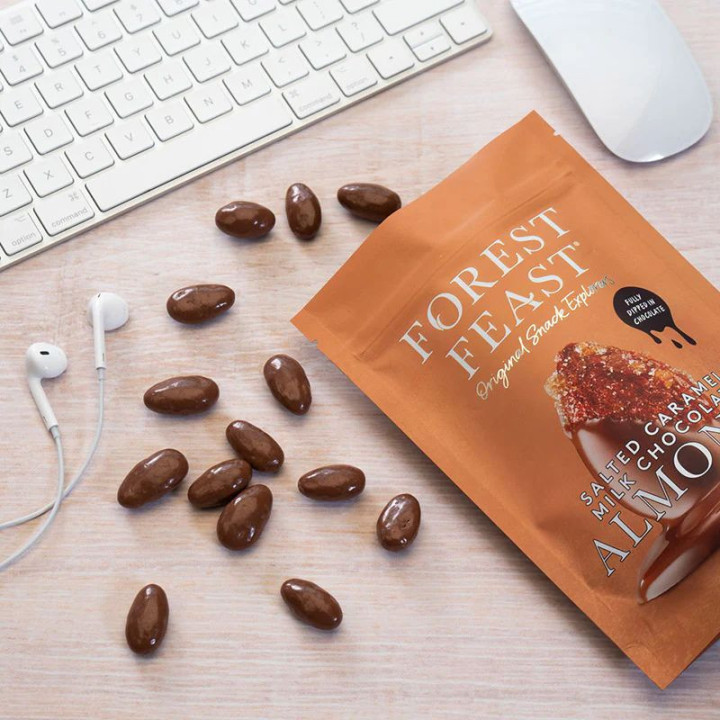 Amandes Caramel Salé & Chocolat au Lait Forest Feast