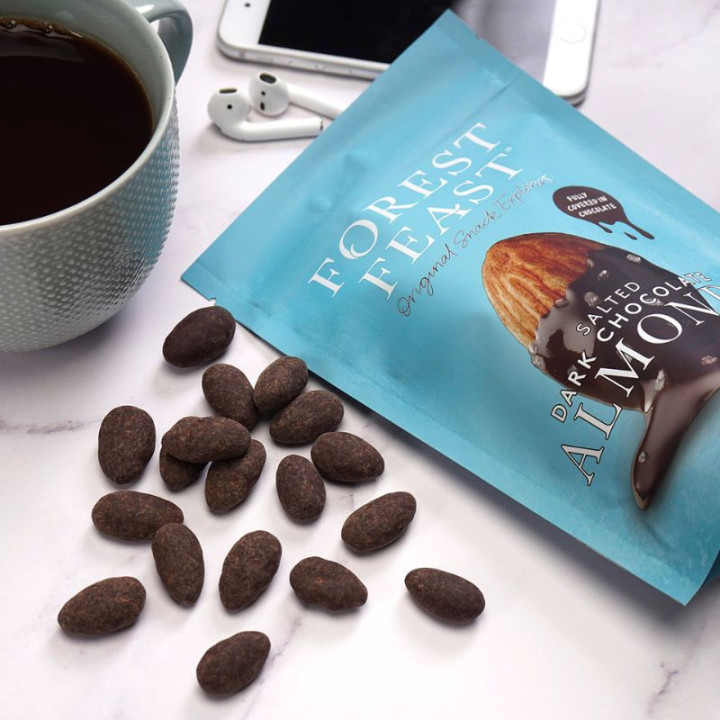Forest Feast Salted Dark Chocolate Almonds