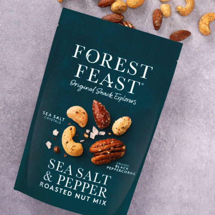 Mélange De Noix Au Sel De Mer Et Poivre Forest Feast