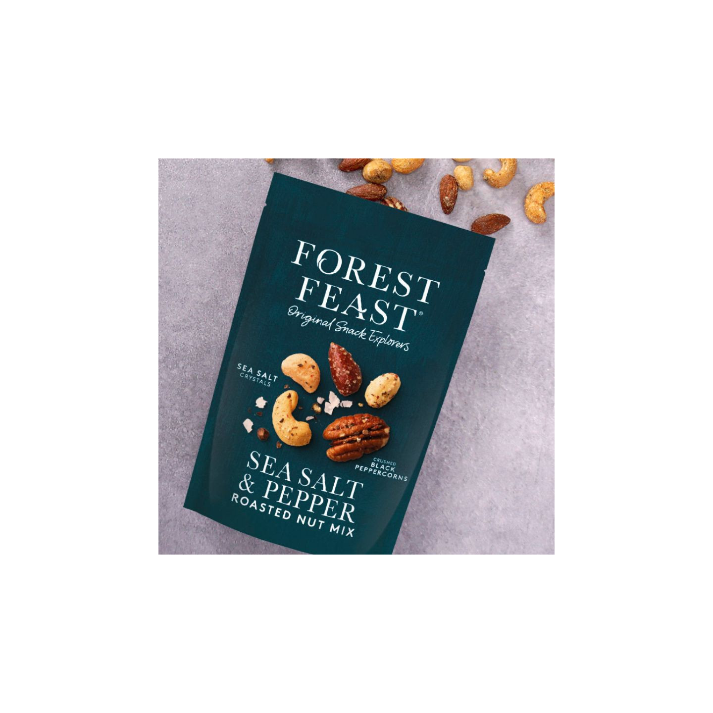 Forest Feast Sea Salt & Pepper Nut Mix