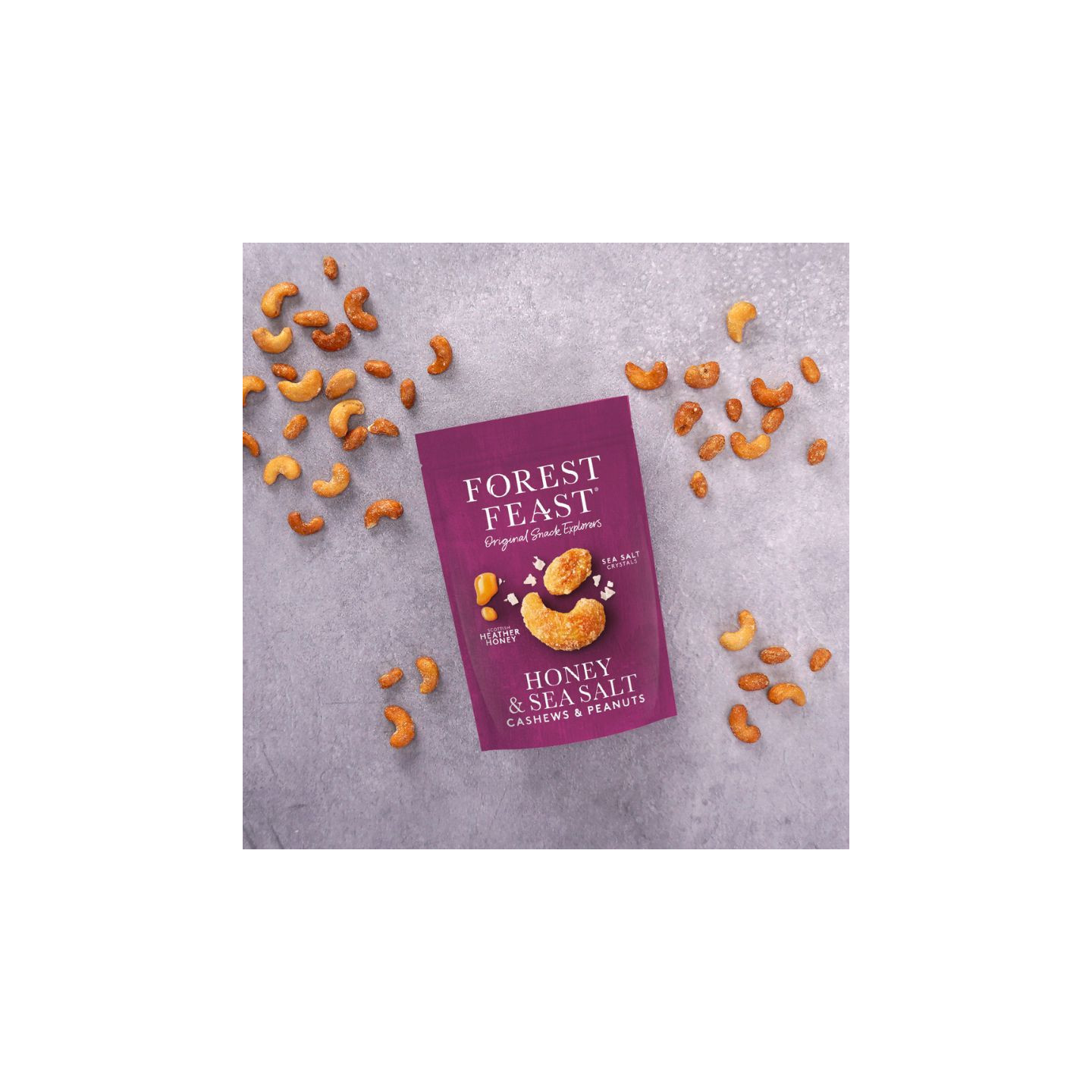 Forest Feast Honey & Sea Salt Cashews & Peanuts