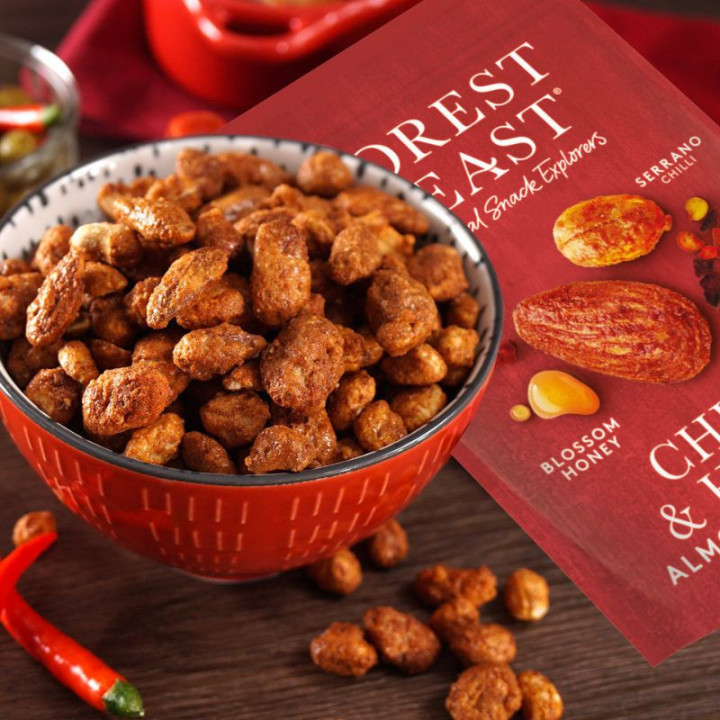 Forest Feast Serrano Chilli & Honey Almonds & Peanuts