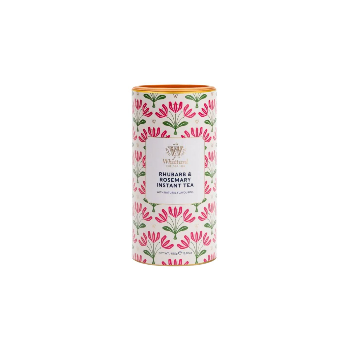 Thé Instantané Sucré Rhubarbe & Romarin Whittard of Chelsea 450g