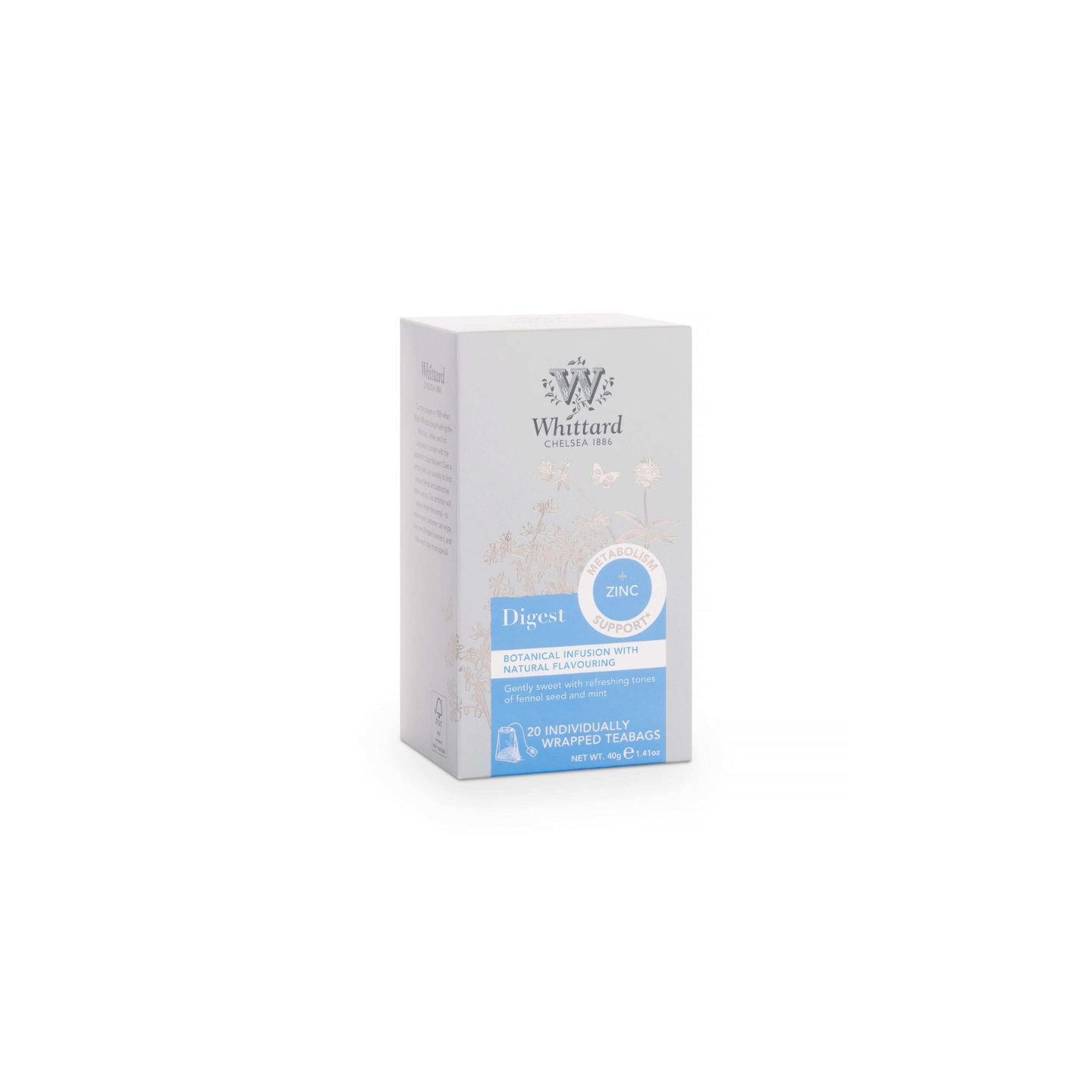 Whittard Of Chelsea Wellness Digest 20 Bags
