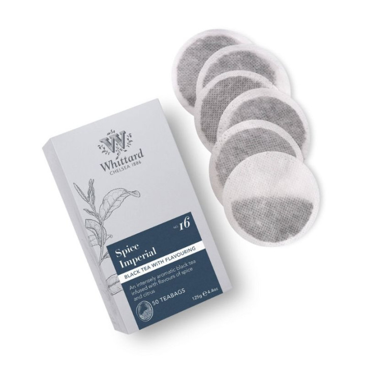 Whittard of Chelsea Spice Imperia black tea 50 tea bags