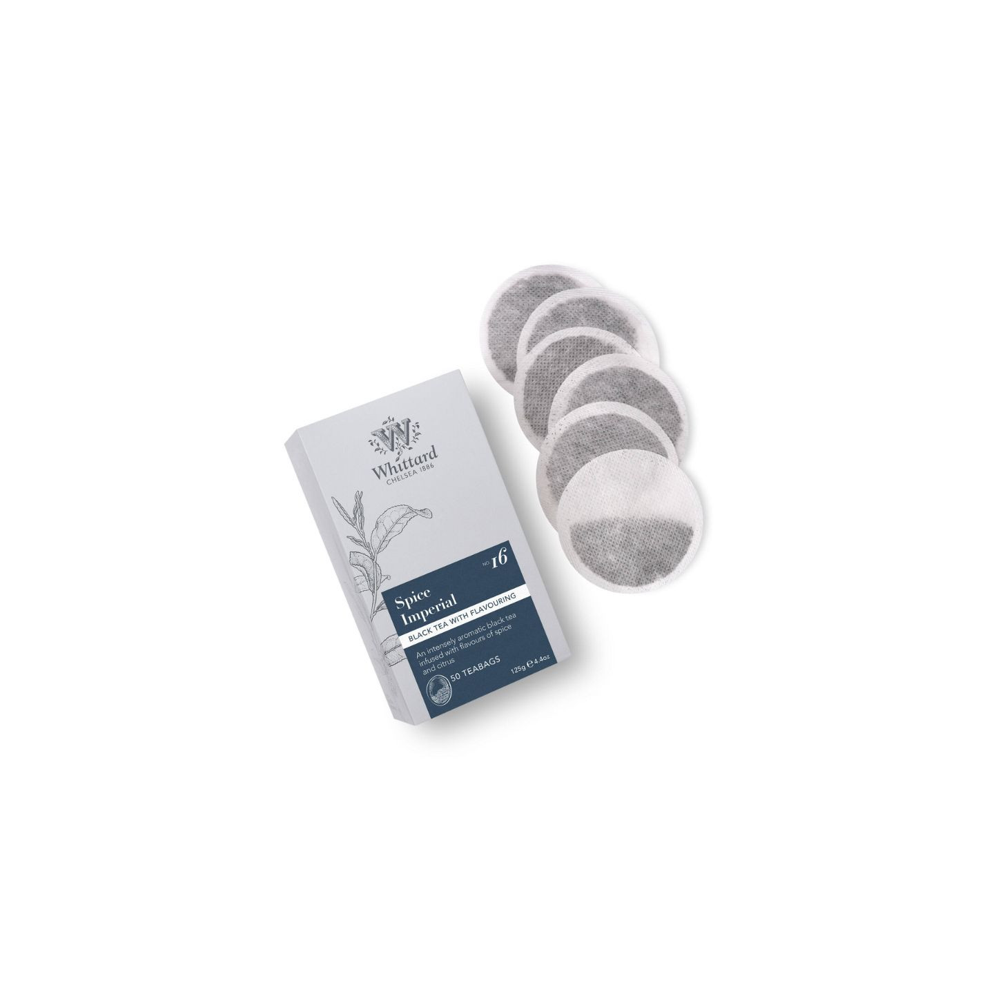 Thé noir Spice Imperia Whittard Of Chelsea 50 Sachets