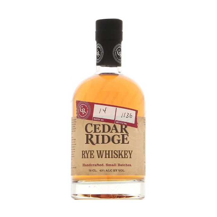 Cedar Ridge Rye 70cl 43°