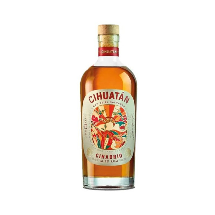 Cihuatan Cinabrio 70cl 40° + 2 Verres