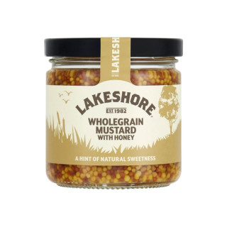 Moutarde Lakeshore wholegrain and honey 205g