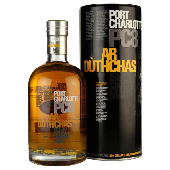 Port Charlotte PC8 70cl 60.5°